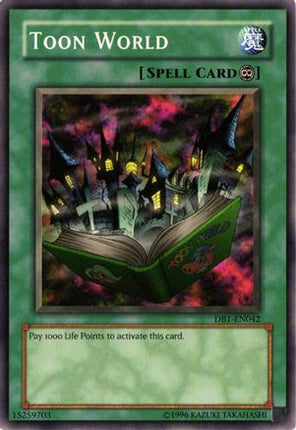 Toon World (Common / Short Print) [DB1-EN042] Dark Beginning 1 Unlimited