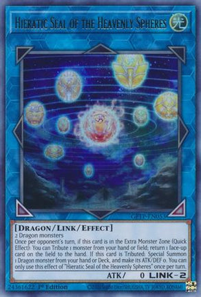 Hieratic Seal of the Heavenly Spheres (Ultra Rare) [GFTP-EN053] 1st Edition