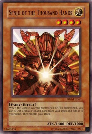 Senju of the Thousand Hands (Common / Short Print) [DB1-EN046] Dark Beginning 1 Unlimited