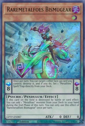 Raremetalfoes Bismugear (Ultra Rare) [GFTP-EN087] 1st Edition