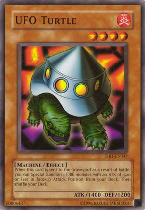 UFO Turtle (Common / Short Print) [DB1-EN047] Dark Beginning 1 Unlimited
