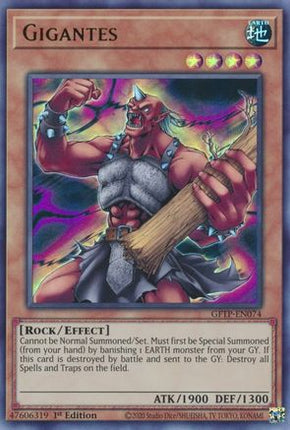 Gigantes (Ultra Rare) [GFTP-EN074] 1st Edition