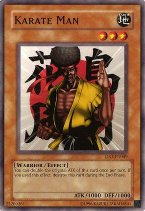 Karate Man (Common / Short Print) [DB1-EN049] Dark Beginning 1 Unlimited