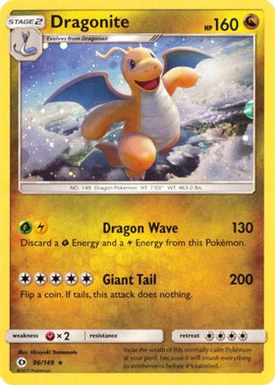 Dragonite - 96/149 (Cosmos Holo) [Miscellaneous Cards & Products] Holofoil