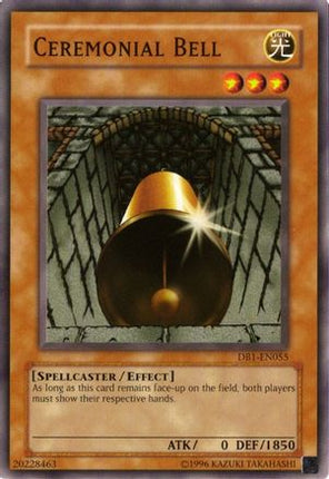 Ceremonial Bell (Common / Short Print) [DB1-EN055] Dark Beginning 1 Unlimited
