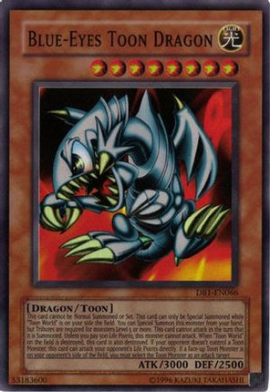 Blue-Eyes Toon Dragon (Super Rare) [DB1-EN066] Dark Beginning 1 Unlimited