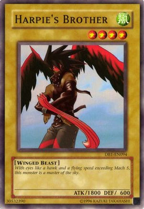 Harpie's Brother (Common / Short Print) [DB1-EN094] Dark Beginning 1 Unlimited