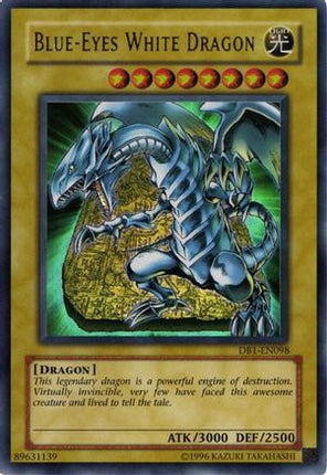 Blue-Eyes White Dragon (Ultra Rare) [DB1-EN098] Dark Beginning 1 Unlimited