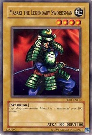 Masaki the Legendary Swordsman (Common / Short Print) [DB1-EN110] Dark Beginning 1 Unlimited