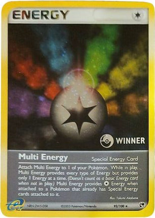 Multi Energy (Special) - 93/100 [Winner] [League & Championship Cards] Holofoil