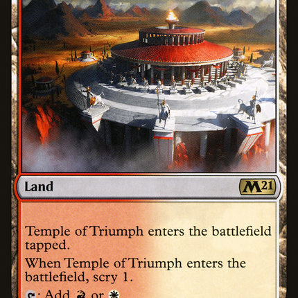Temple of Triumph [Core Set 2021]