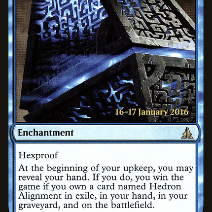 Hedron Alignment [Oath of the Gatewatch Promos] Prerelease Foil