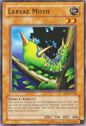 Larvae Moth (Common / Short Print) [DB1-EN144] Dark Beginning 1 Unlimited