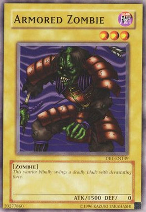 Armored Zombie (Common / Short Print) [DB1-EN149] Dark Beginning 1 Unlimited