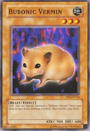 Bubonic Vermin (Common / Short Print) [DB1-EN176] Dark Beginning 1 Unlimited