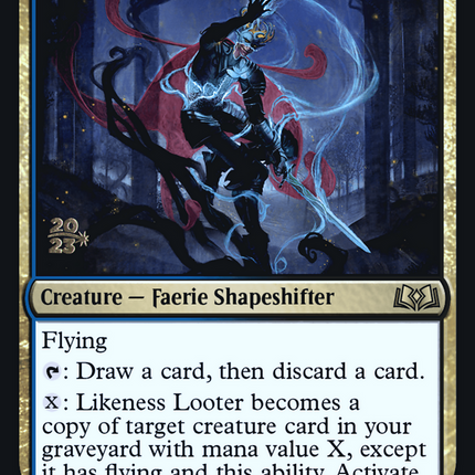 Likeness Looter [Wilds of Eldraine Promos] Prerelease Foil