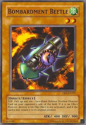 Bombardment Beetle (Common / Short Print) [DB1-EN197] Dark Beginning 1 Unlimited