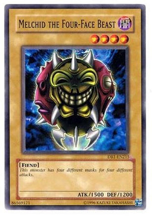 Melchid the Four-Face Beast (Common / Short Print) [DB1-EN215] Dark Beginning 1 Unlimited