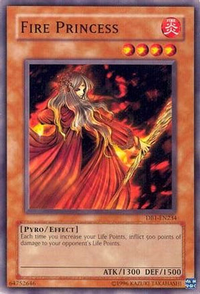 Fire Princess (Common / Short Print) [DB1-EN234] Dark Beginning 1 Unlimited