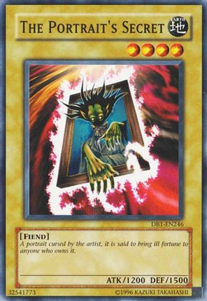The Portrait's Secret (Common / Short Print) [DB1-EN246] Dark Beginning 1 Unlimited