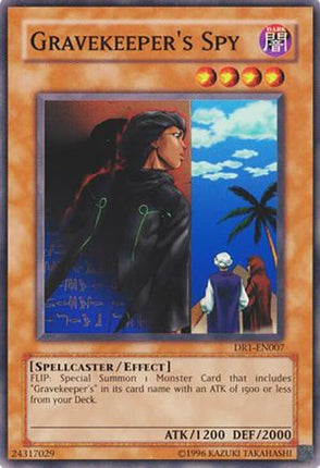 Gravekeeper's Spy (Common / Short Print) [DR1-EN007] Dark Revelation Volume 1 Unlimited