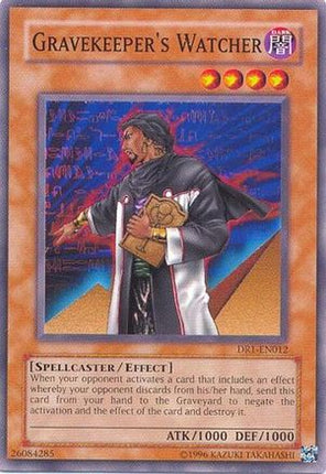 Gravekeeper's Watcher (Common / Short Print) [DR1-EN012] Dark Revelation Volume 1 Unlimited