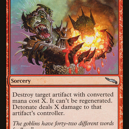 Detonate [Mirrodin]