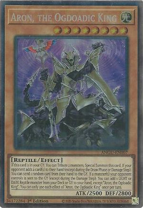 Aron, the Ogdoadic King (CR) (Collector's Rare) [ANGU-EN007] 1st Edition