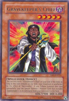Gravekeeper's Chief (Rare) [DR1-EN013] Dark Revelation Volume 1 Unlimited
