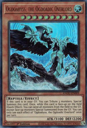 Ogdoabyss, the Ogdoadic Overlord (Ultra Rare) [ANGU-EN009] 1st Edition
