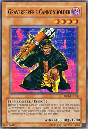 Gravekeeper's Cannonholder (Common / Short Print) [DR1-EN014] Dark Revelation Volume 1 Unlimited