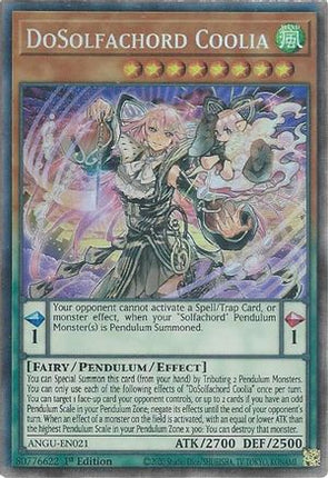 DoSolfachord Coolia (CR) (Collector's Rare) [ANGU-EN021] 1st Edition