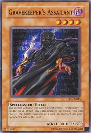 Gravekeeper's Assailant (Common / Short Print) [DR1-EN015] Dark Revelation Volume 1 Unlimited