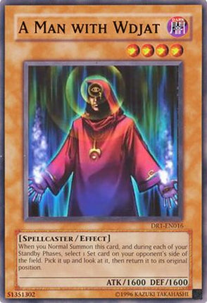 A Man with Wdjat (Common / Short Print) [DR1-EN016] Dark Revelation Volume 1 Unlimited