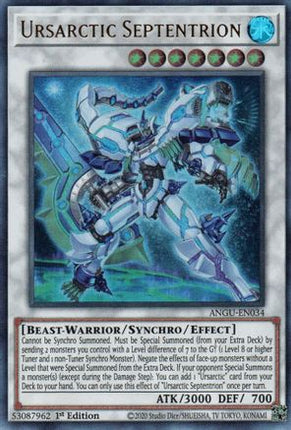 Ursarctic Septentrion (Ultra Rare) [ANGU-EN034] 1st Edition