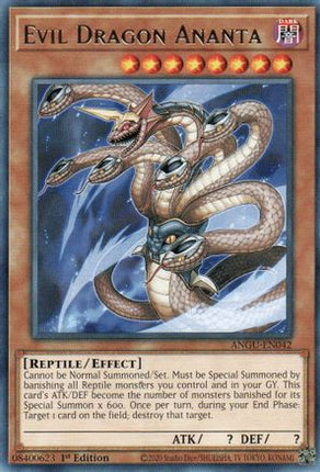 Evil Dragon Ananta (Rare) [ANGU-EN042] 1st Edition