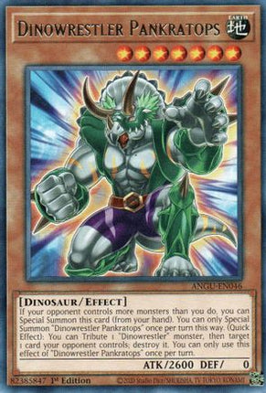 Dinowrestler Pankratops (Rare) [ANGU-EN046] 1st Edition