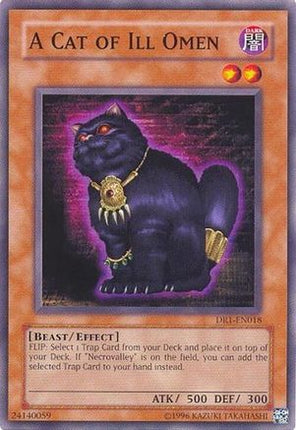 A Cat of Ill Omen (Common / Short Print) [DR1-EN018] Dark Revelation Volume 1 Unlimited