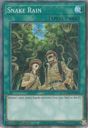 Snake Rain (CR) (Collector's Rare) [ANGU-EN051] 1st Edition