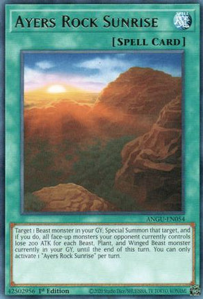 Ayers Rock Sunrise (Rare) [ANGU-EN054] 1st Edition