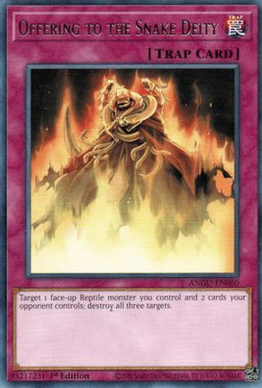 Offering to the Snake Deity (Rare) [ANGU-EN060] 1st Edition