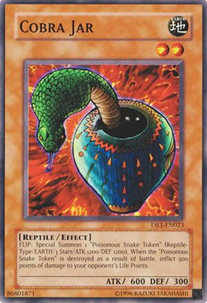 Cobra Jar (Common / Short Print) [DR1-EN023] Dark Revelation Volume 1 Unlimited