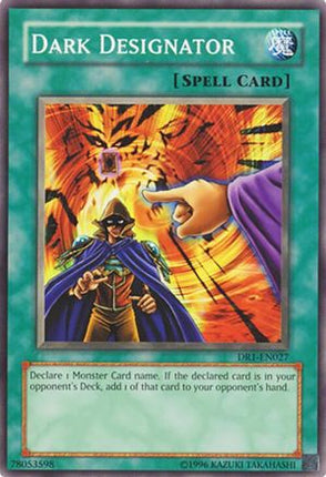 Dark Designator (Common / Short Print) [DR1-EN027] Dark Revelation Volume 1 Unlimited