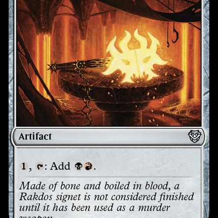 Rakdos Signet [Outlaws of Thunder Junction Commander]