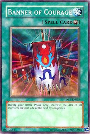 Banner of Courage (Common / Short Print) [DR1-EN037] Dark Revelation Volume 1 Unlimited