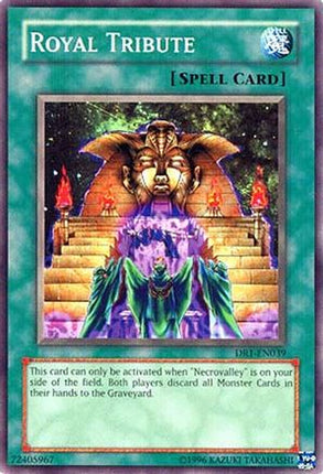 Royal Tribute (Common / Short Print) [DR1-EN039] Dark Revelation Volume 1 Unlimited