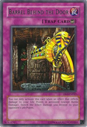 Barrel Behind the Door (Rare) [DR1-EN043] Dark Revelation Volume 1 Unlimited