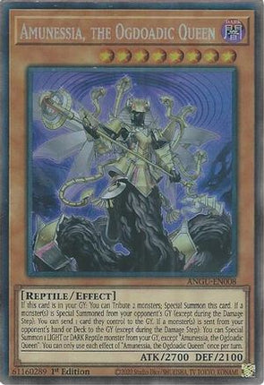 Amunessia, the Ogdoadic Queen (CR) (Collector's Rare) [ANGU-EN008] 1st Edition