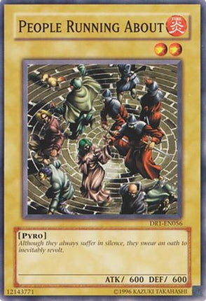 People Running About (Common / Short Print) [DR1-EN056] Dark Revelation Volume 1 Unlimited