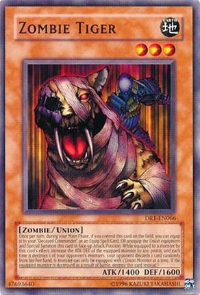 Zombie Tiger (Common / Short Print) [DR1-EN066] Dark Revelation Volume 1 Unlimited